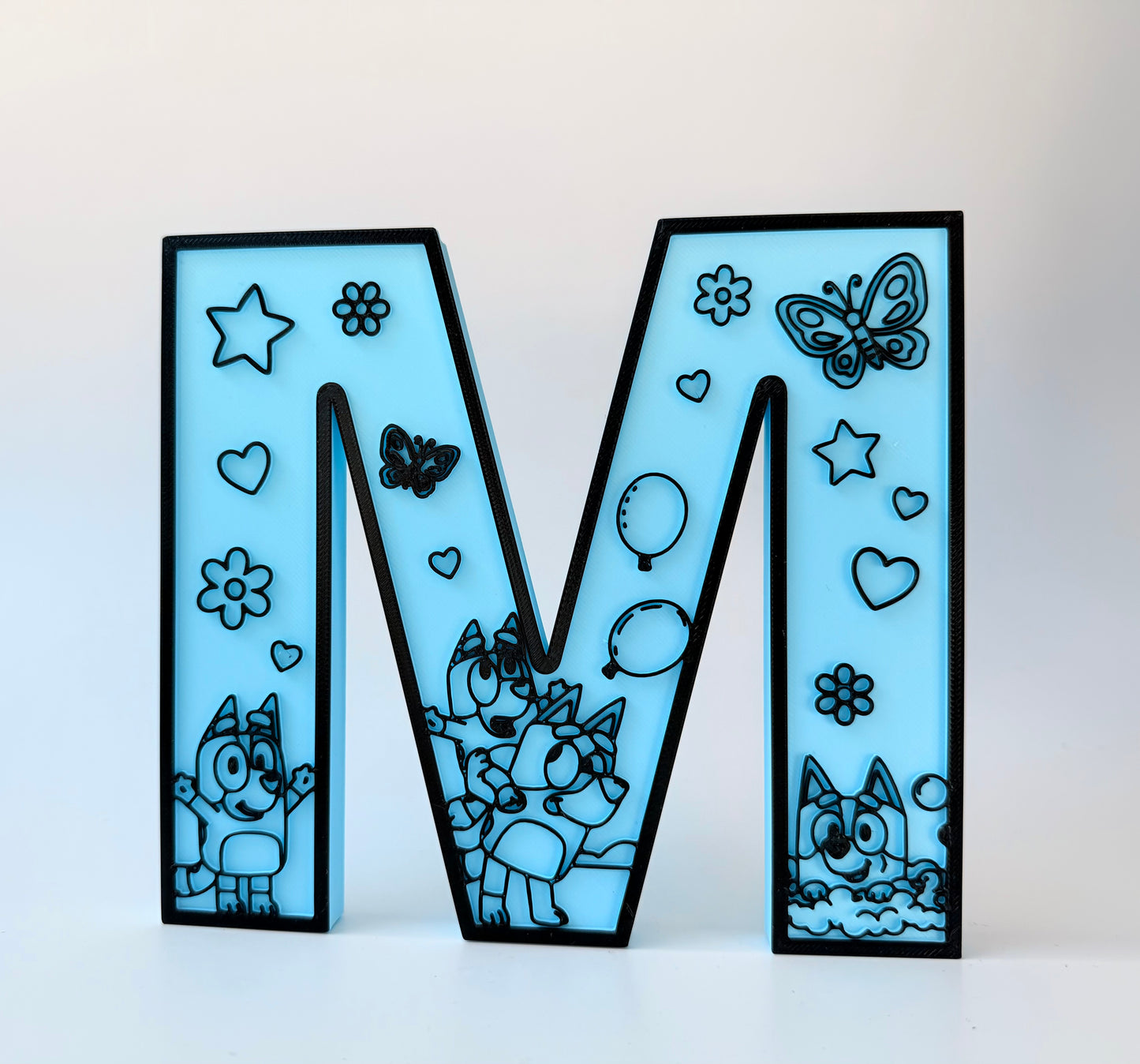 Personalised Letter Table and Wall Decoration