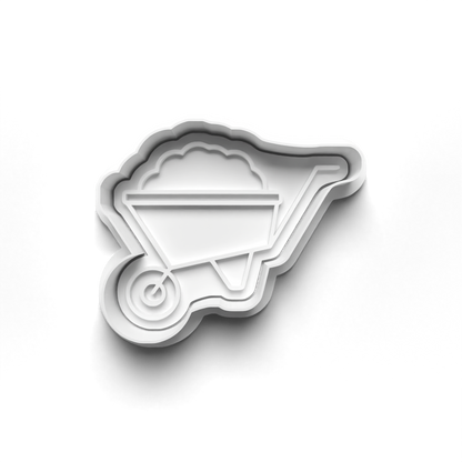 Gardening Theme - stamp and matching cutter 0575