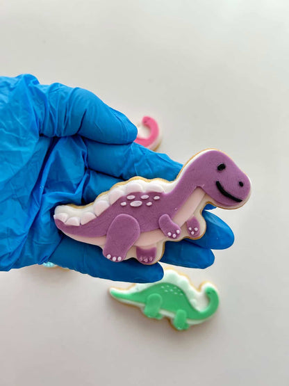 Dinosaur (2) 3d deboss and matching cutter