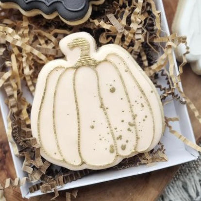 Halloween Autumn Pumpkin Deboss + matching cutter