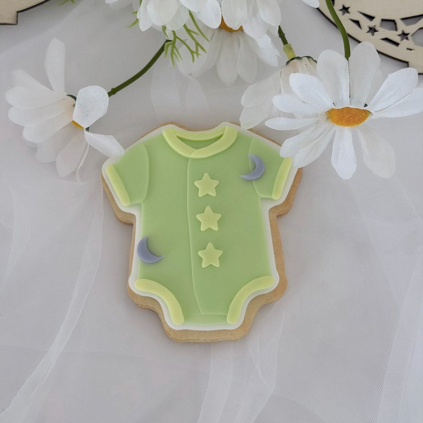 Star Baby Onesie - 3D deboss and matching cutter
