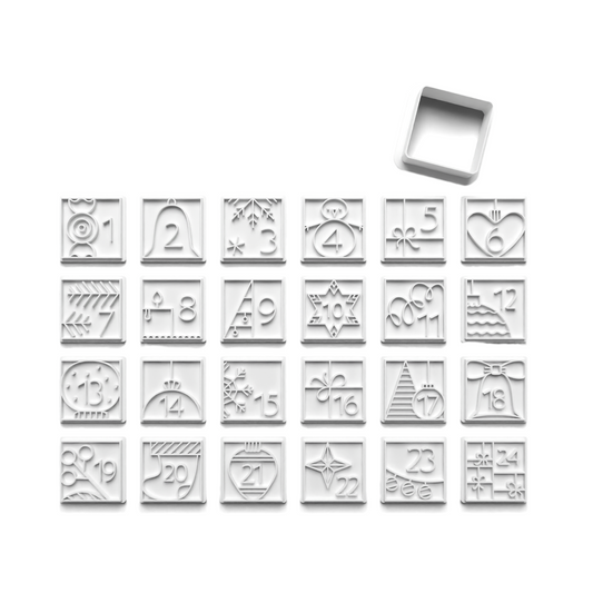 Christmas calendar - stamp and cutters - 0705