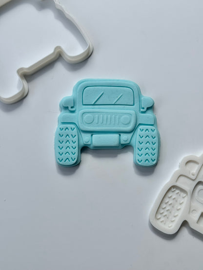 Jeep Safari 3D Deboss + Cutter