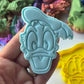 Cartoon inspired cookie cutter + stamp