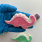 Dinosaur 3d deboss and matching cutter