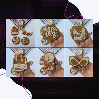 Sassy style 1 box 5 Deboss and  3 cutters