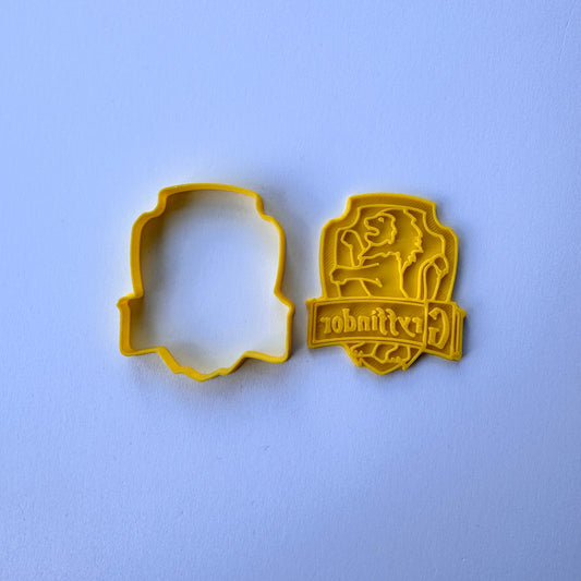 Gryffindor badge Harry Potter-inspired Cookie Cutter Fondant Cake Decorating