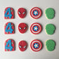 Captain America Avengers - super hero - Captain America 3d debossing and cutter MS1035