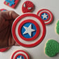 Captain America Avengers - super hero - Captain America 3d debossing and cutter MS1035