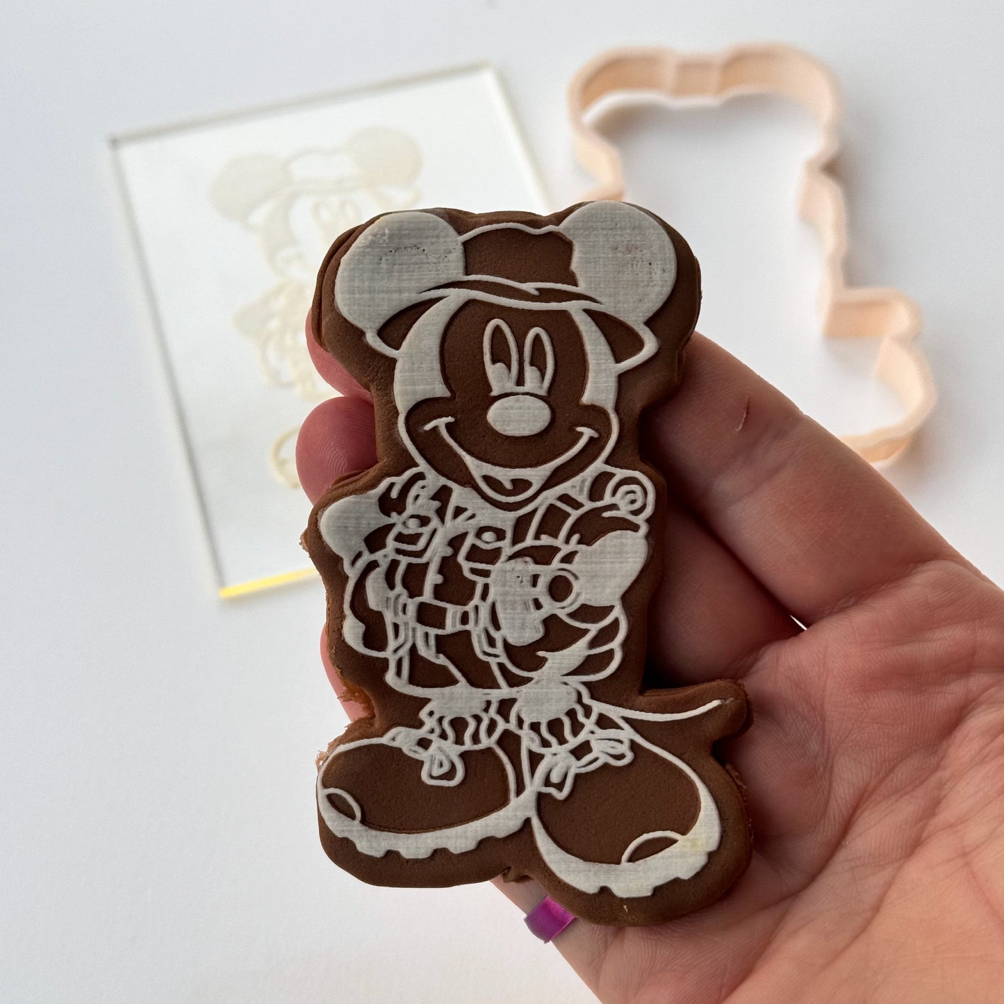 Mickey Mouse Safari Deboss + Cutter