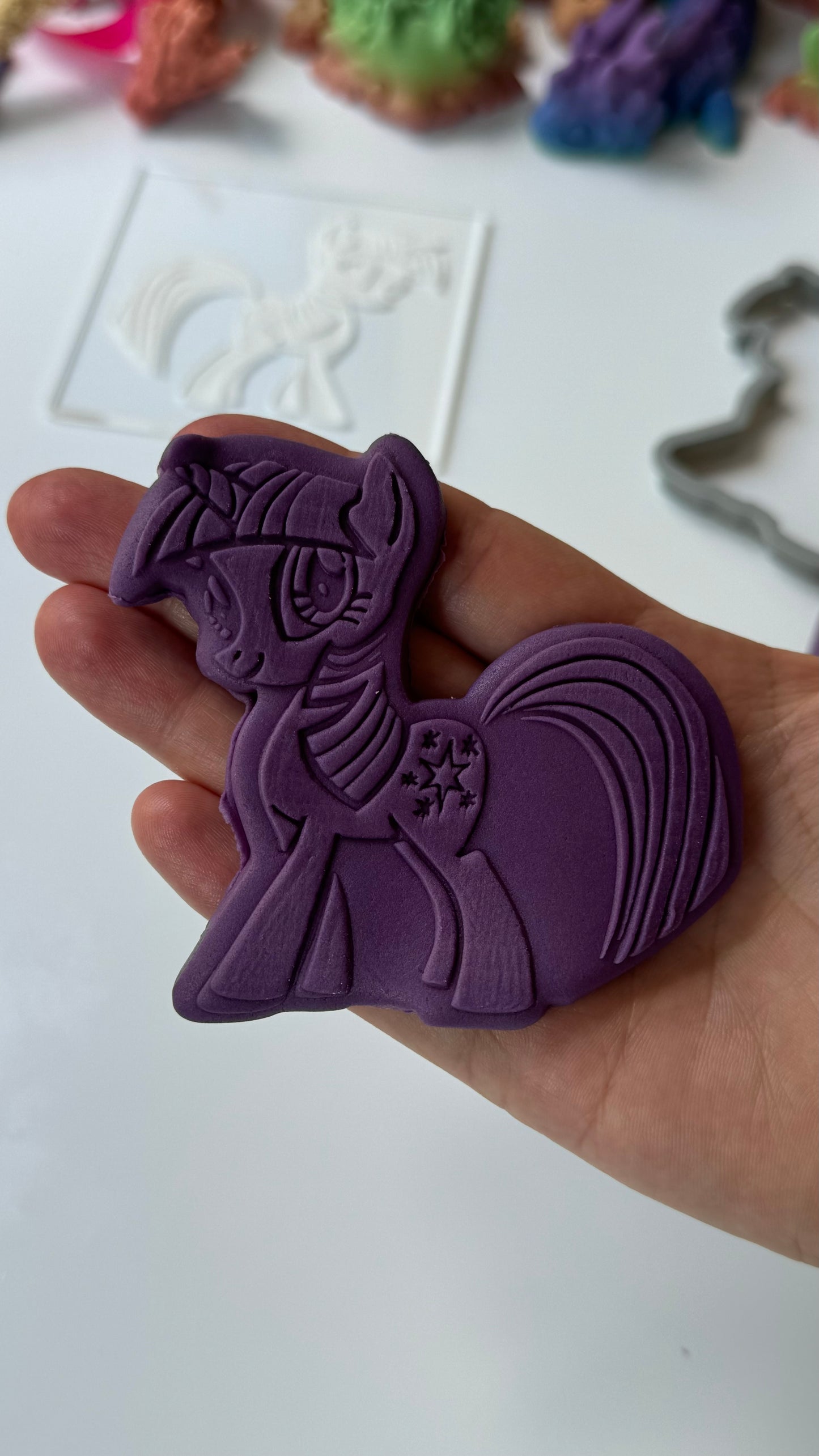 My little pony - twilight sparkle - debossing and matching cutter