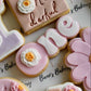 One cookie cutter and matching 3D deboss