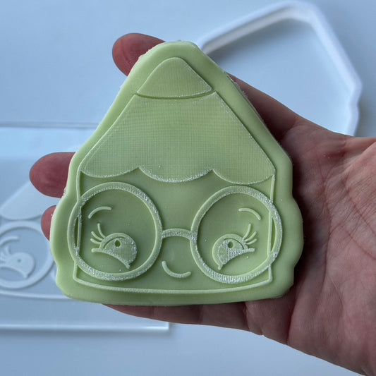point cute pencil - deboss + matching cutter M1031