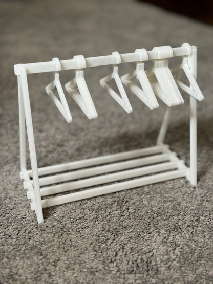 Cookie Rack and Hangers - WHITE