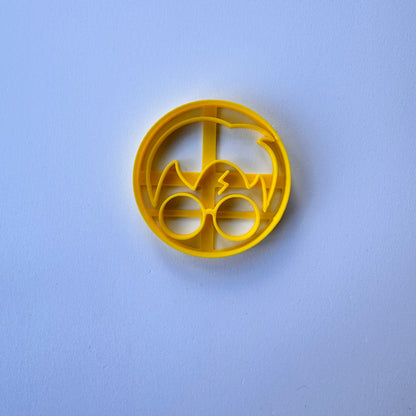 Harry Potter Magic wizard-Inspired Cookie cutter cake decoration fondant