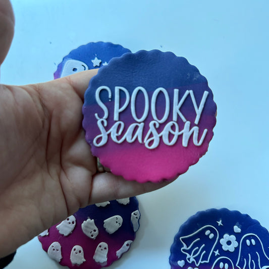 Spooky season - Halloween collection - deboss