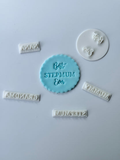 Best Ever stamp + 4 stamp Mother’s Day