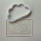 Boho fan deboss + matching cutter