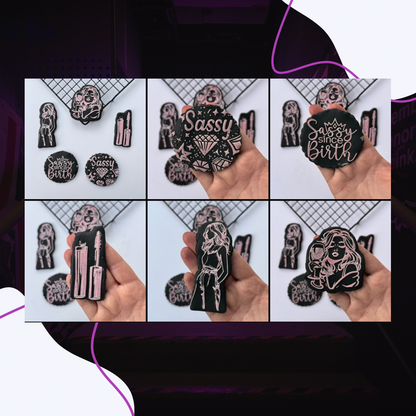 Sassy style 2 box 5 Deboss and  3 cutters