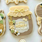 Bee theme - Honey jar 3D deboss and cutter