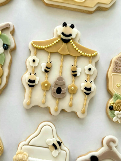 Bee theme - Bee Mobile - 3D deboss and cutter