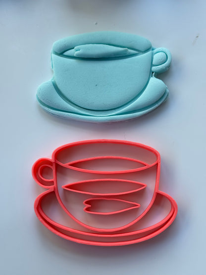cappuccino coffee Cup Cookie Cutter