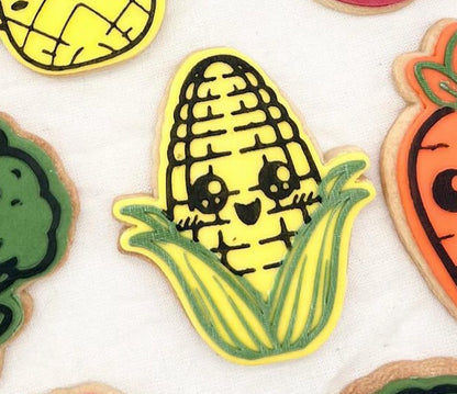 Kawaii Corn - debossing + matching cutter