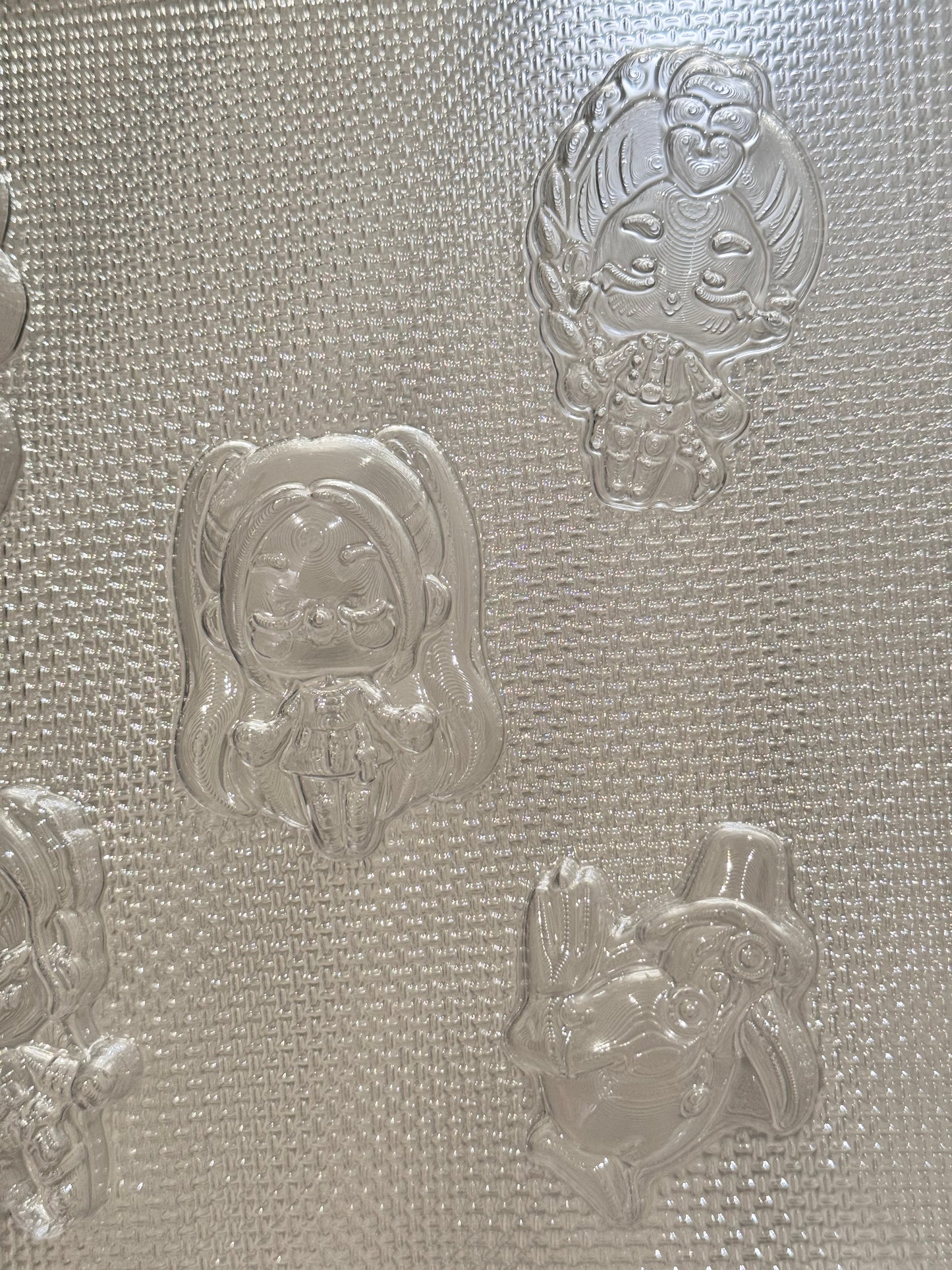 K-pop fantasy demon inspired hunters - chocolate mould