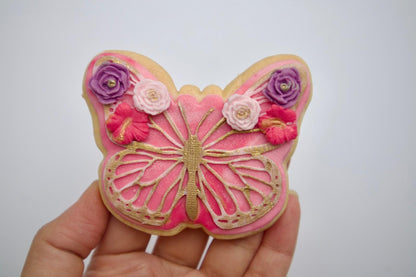 Butterfly deboss + cutter M1045