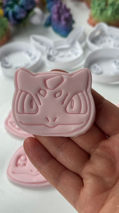 BULBASAUR - POKEMON stamp + cutter