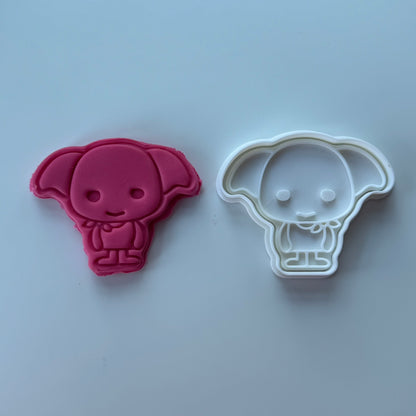 Magic wizard-inpsired Cookie Cutter + stamp - Dobbie