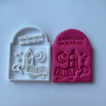 RAMADAN MUBARAK - PYO - Cookie cutter + Stamp M1005