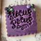 Halloween stamps embossing for cupcakes collection 2020