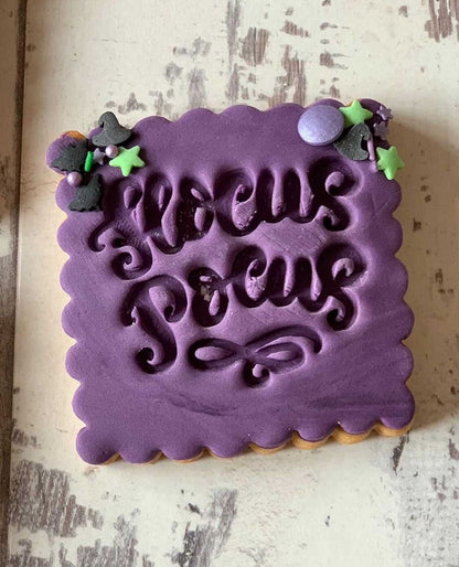 Halloween stamps embossing for cupcakes collection 2020