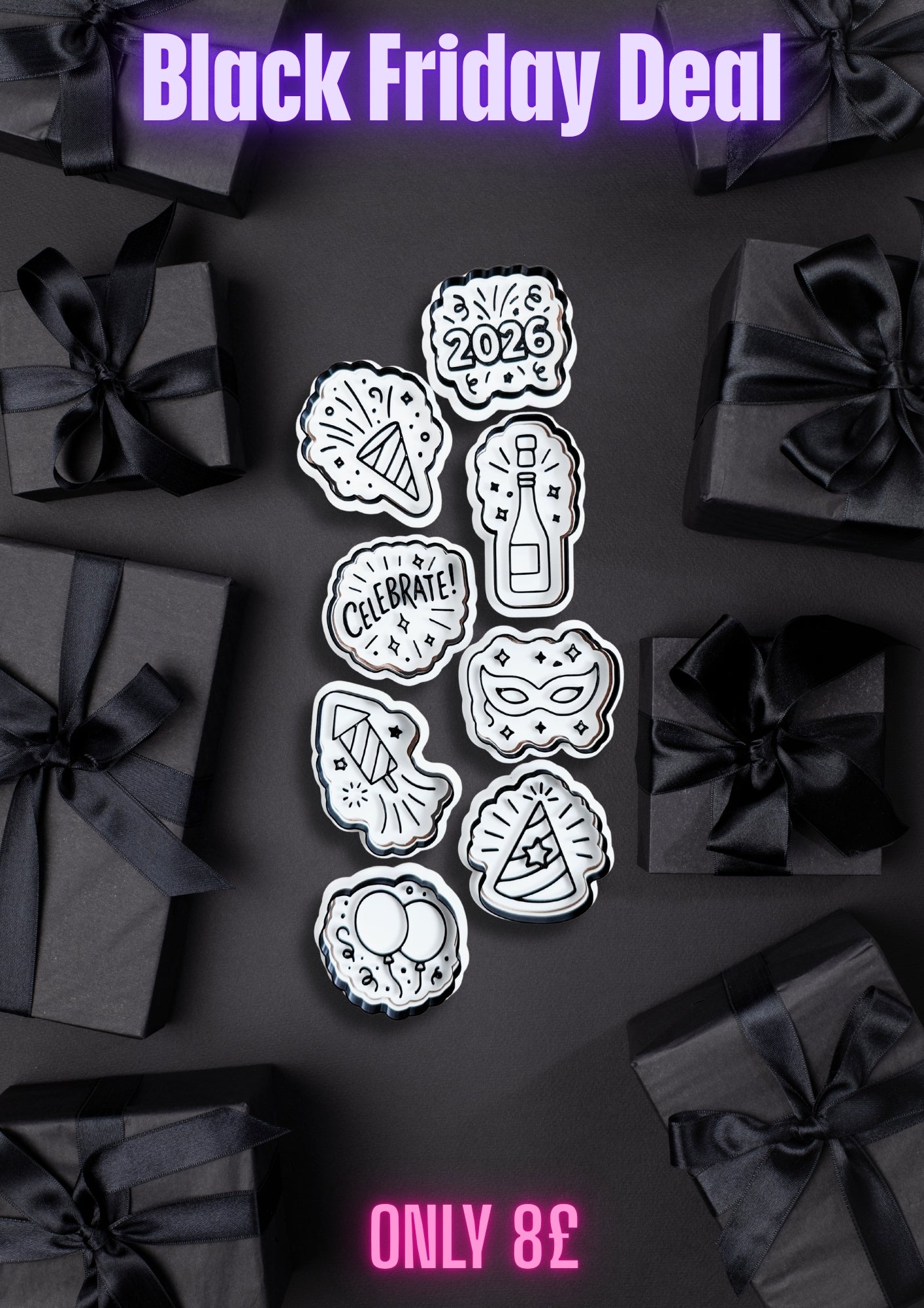 Black Friday deal - Box 6 - New year celebration set