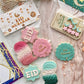 muslim girl - Ramadan / Eid stamp + cutter M1022