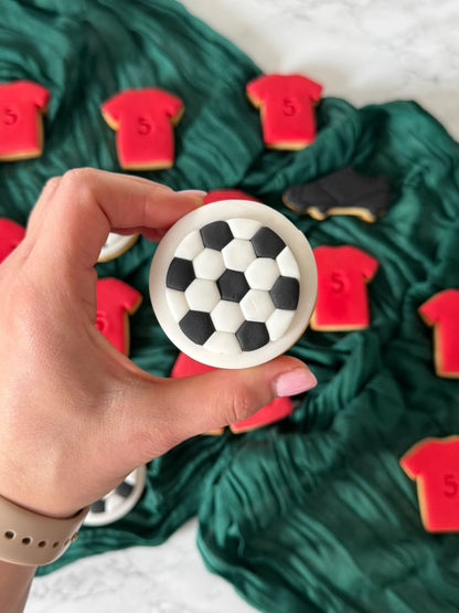 SET OF 4 Soccer / Football cookie cutters