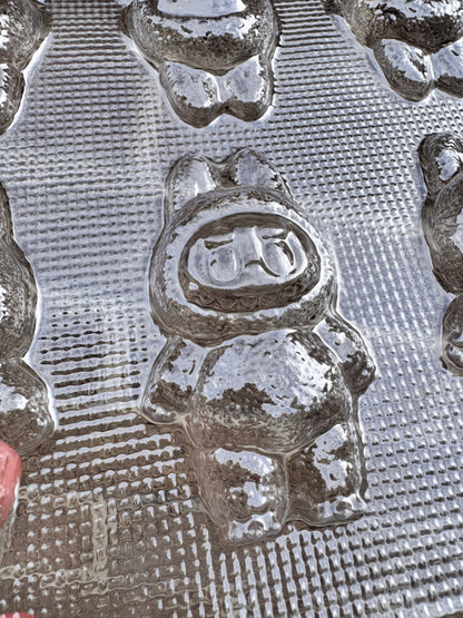 6 monster - chocolate mould
