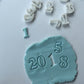 Number set 0 to 8 cookie cutter - times new roman MS1024