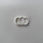 set of 8 EASTER cupcake size stamp + cutter MS1022