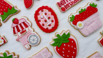 Berry first Birthday 3D deboss and matching cutter