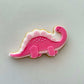 Dinosaur 3d deboss and matching cutter