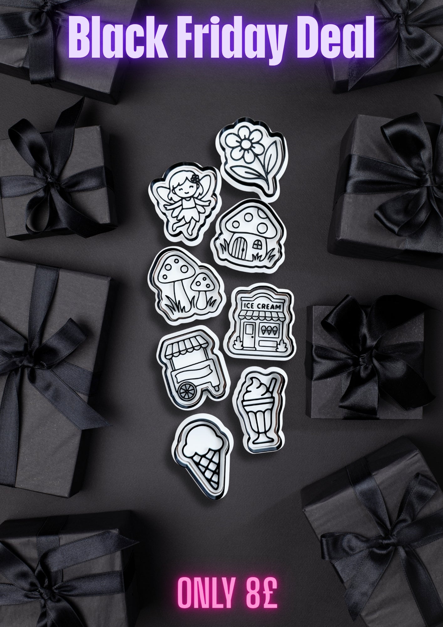 Black Friday deal - Box 9 - Fairy and Ice cream set