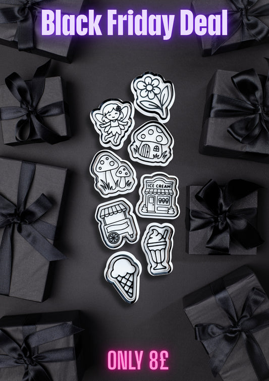 Black Friday deal - Box 9 - Fairy and Ice cream set