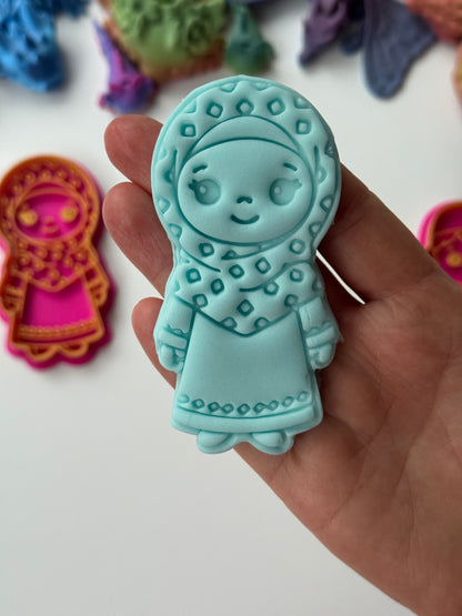 Pyo Ramadan / Eid cookie cutter and stamp M1097