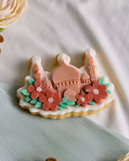Floral Mosque 3D deboss and matching cutter