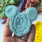 Cartoon inspired cookie cutter + stamp