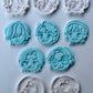 K-POP Fantasy Demon Hunters Themed-INSPIRED set of 5 cutter + stamps M8