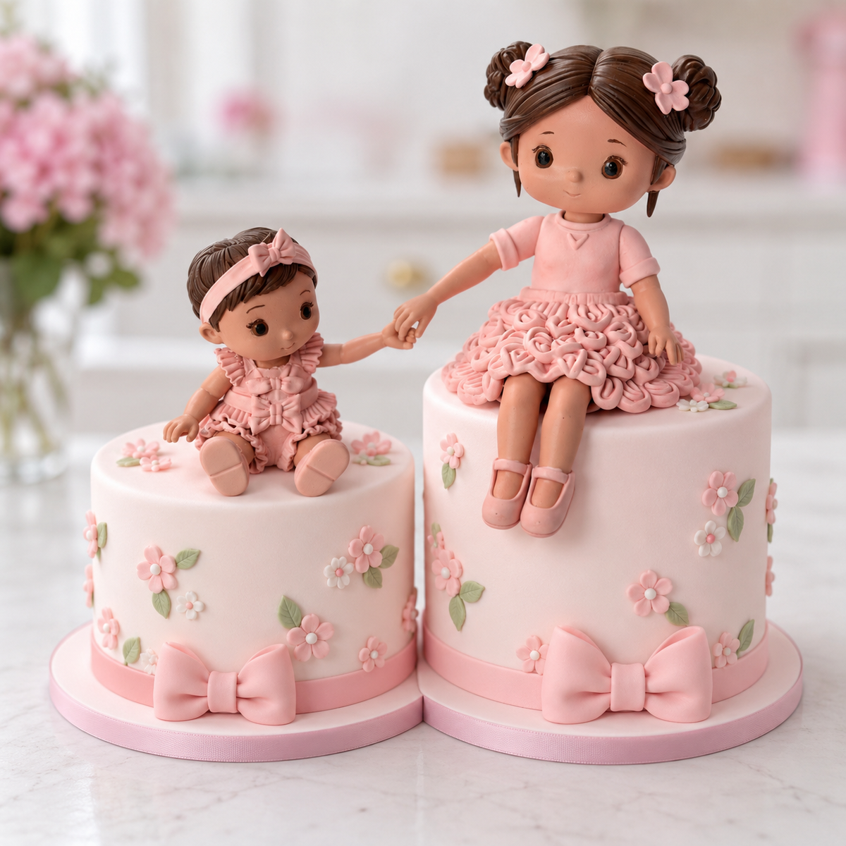Custom 3D Printed Resin Action Figure Cake Toppers