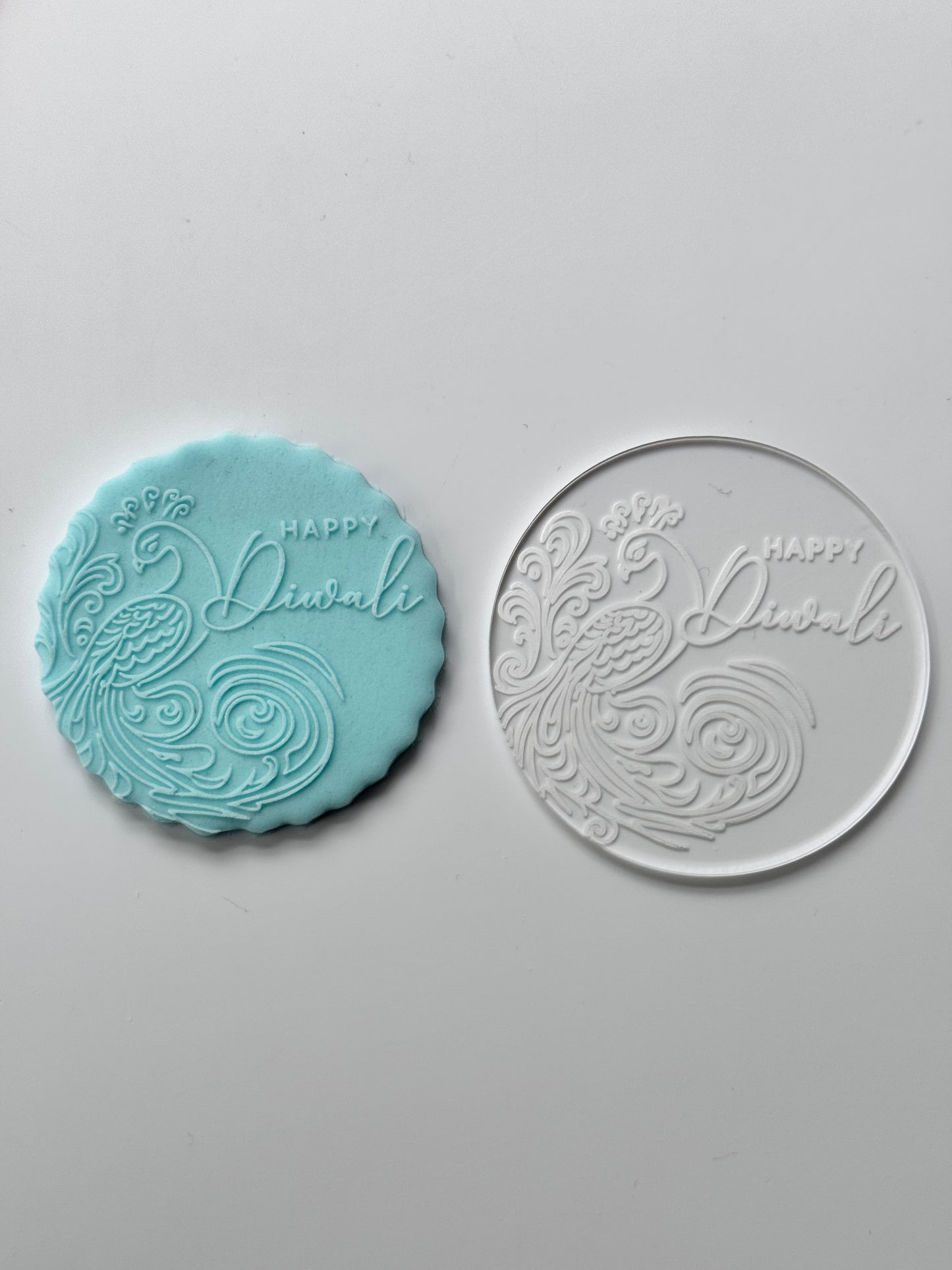 Happy Diwali d2 deboss